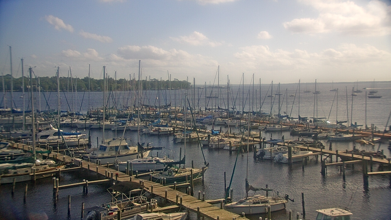 Thumbnail for current weather camera view from Mandarin Holiday Marina in Jacksonville, Florida