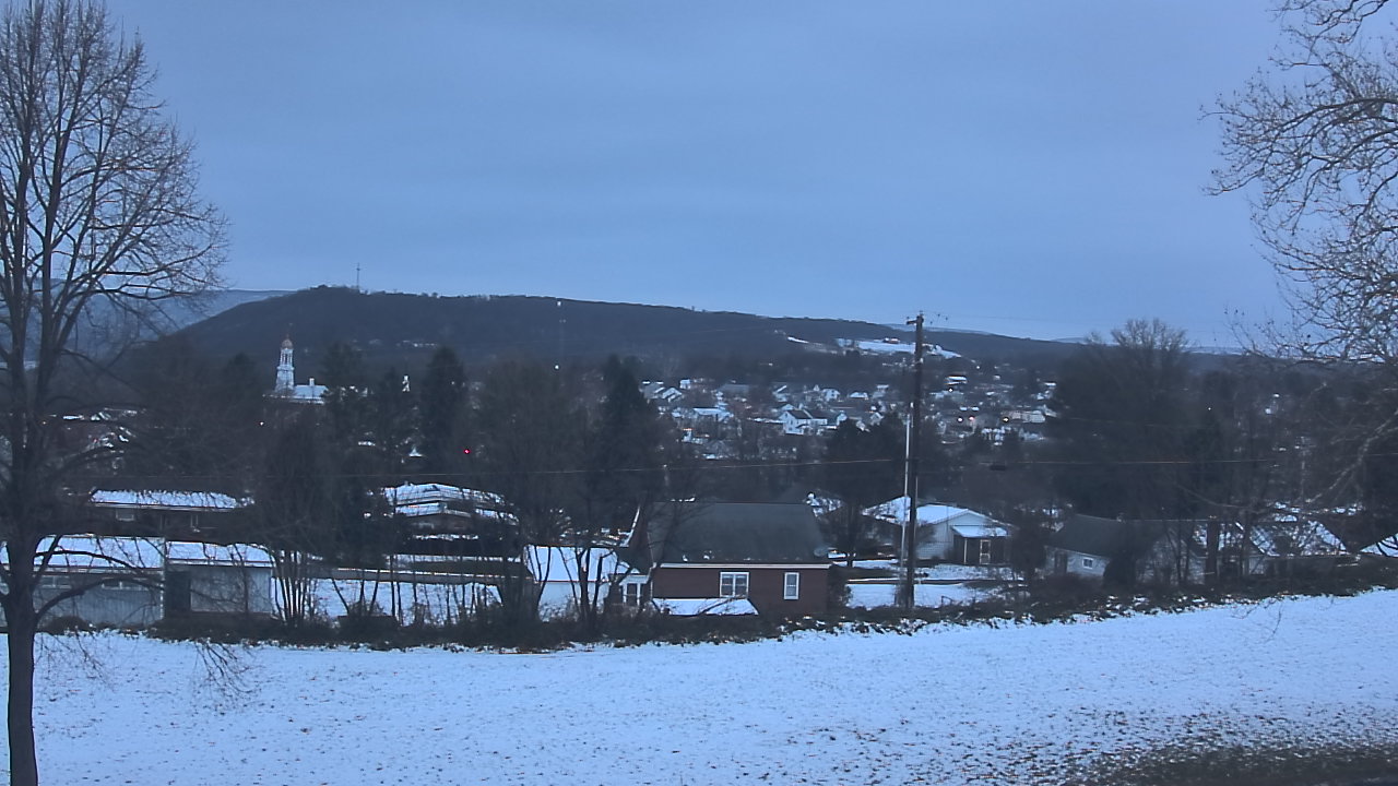 Thumbnail for current weather camera view from Tuscarora JHS in Mifflintown, Pennsylvania