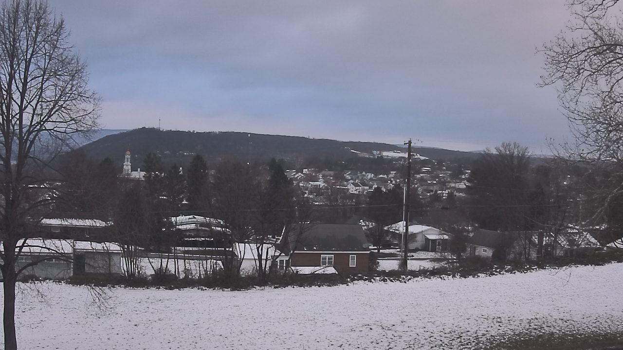 Thumbnail for current weather camera view from Tuscarora JHS in Mifflintown, Pennsylvania