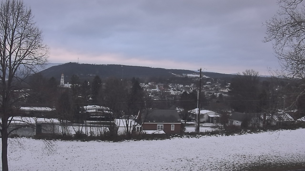 Thumbnail for current weather camera view from Tuscarora JHS in Mifflintown, Pennsylvania