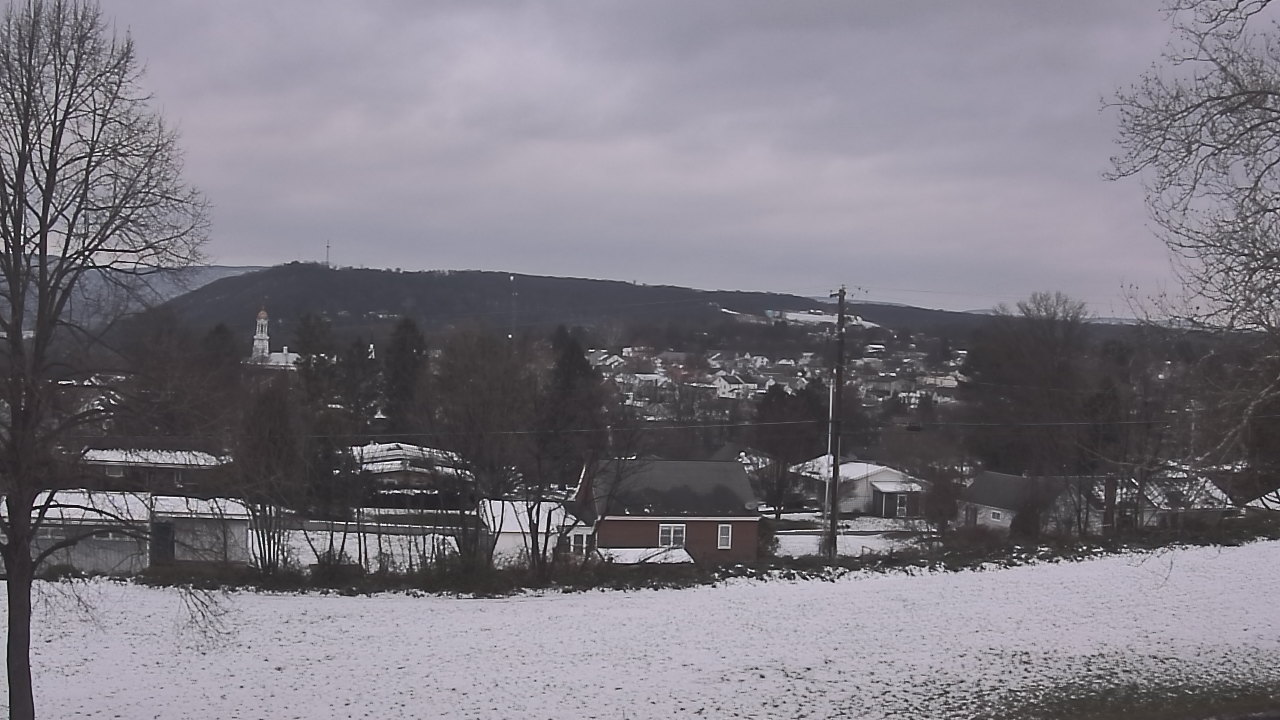 Thumbnail for current weather camera view from Tuscarora JHS in Mifflintown, Pennsylvania