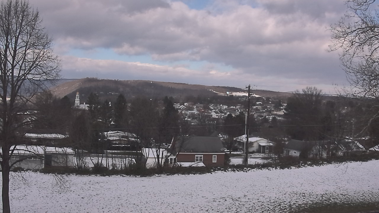Thumbnail for current weather camera view from Tuscarora JHS in Mifflintown, Pennsylvania