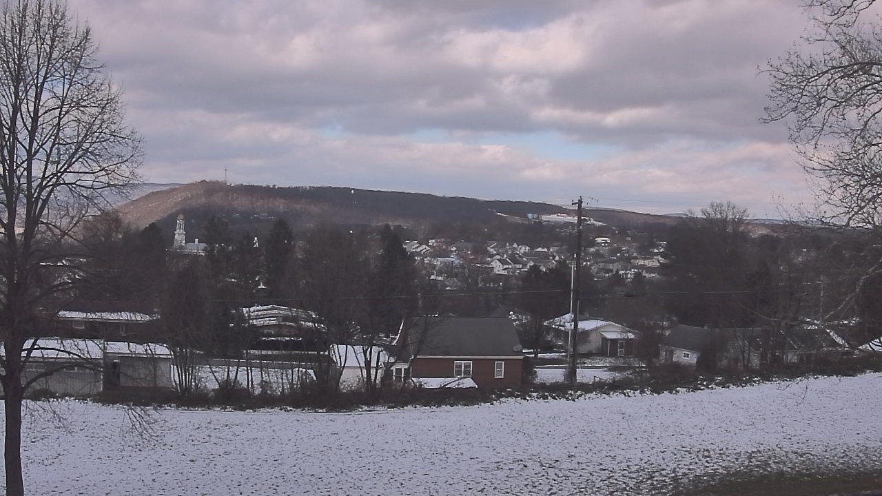 Thumbnail for current weather camera view from Tuscarora JHS in Mifflintown, Pennsylvania