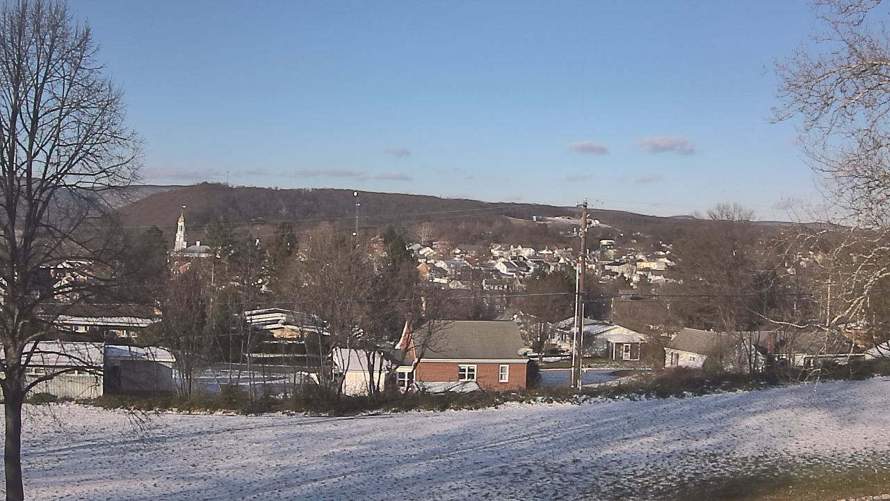 Thumbnail for current weather camera view from Tuscarora JHS in Mifflintown, Pennsylvania