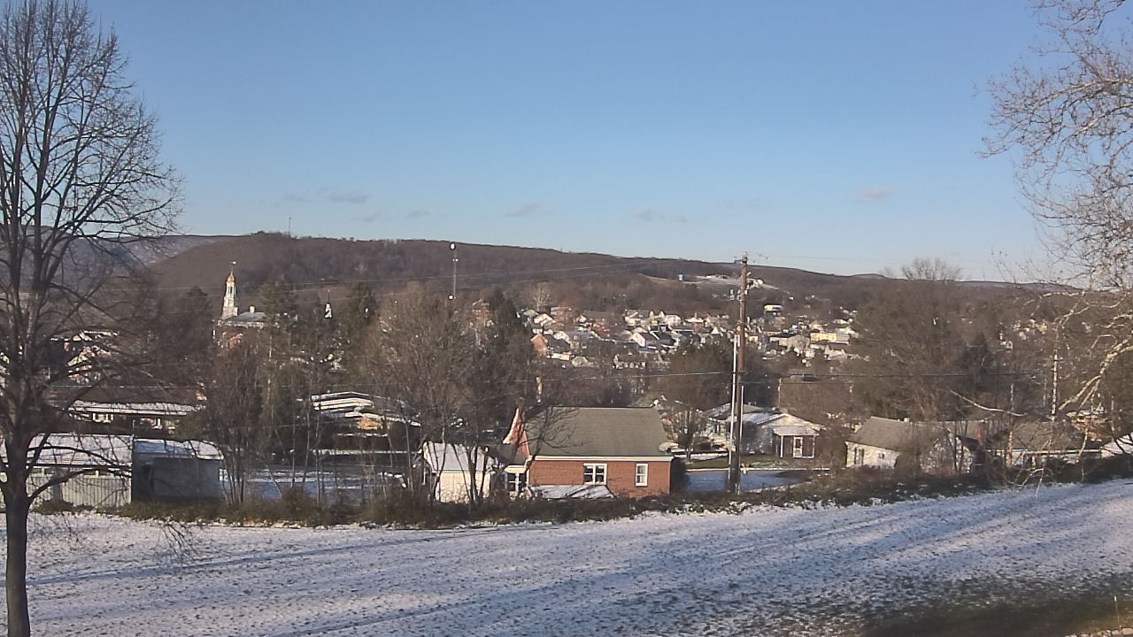 Thumbnail for current weather camera view from Tuscarora JHS in Mifflintown, Pennsylvania
