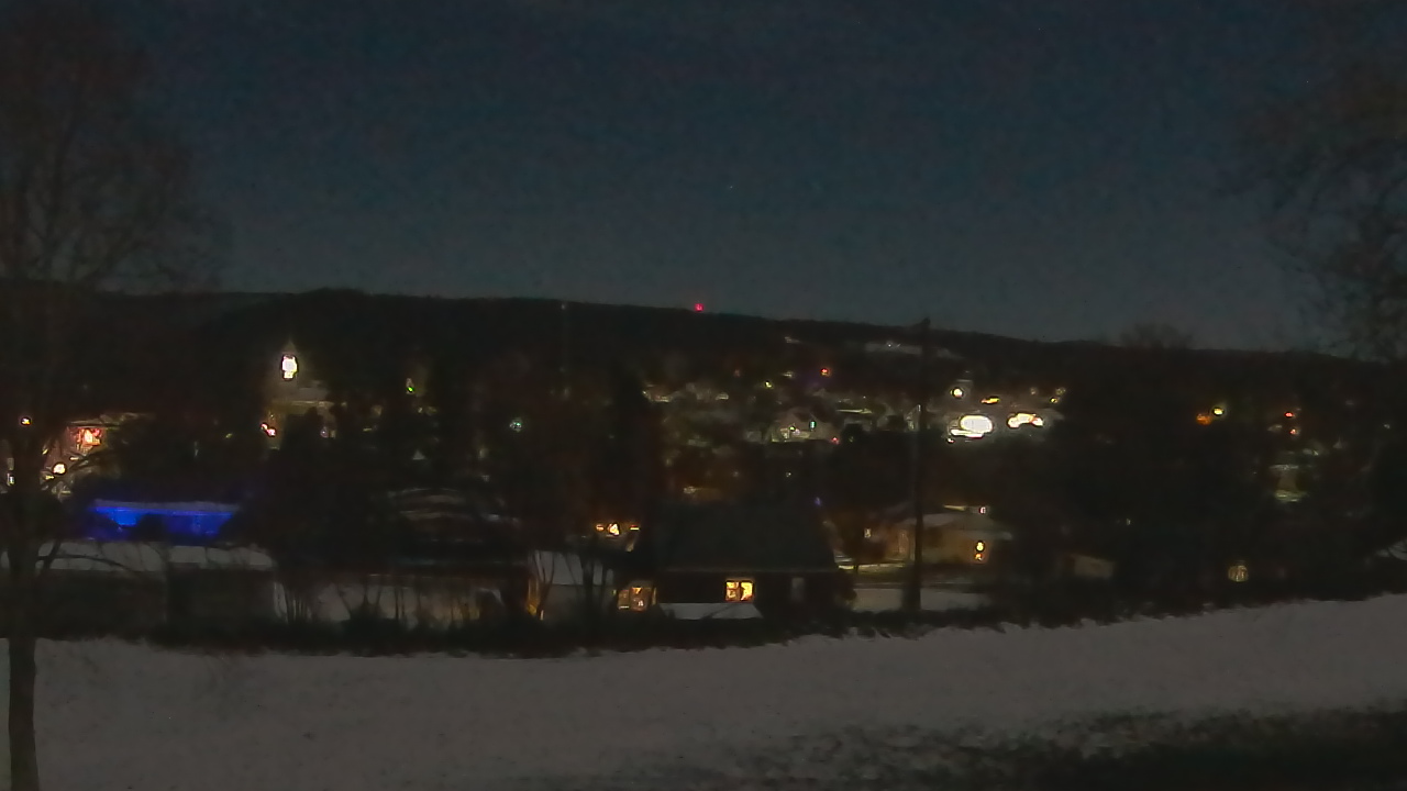 Thumbnail for current weather camera view from Tuscarora JHS in Mifflintown, Pennsylvania