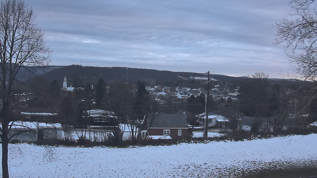 Thumbnail for current weather camera view from Tuscarora JHS in Mifflintown, Pennsylvania