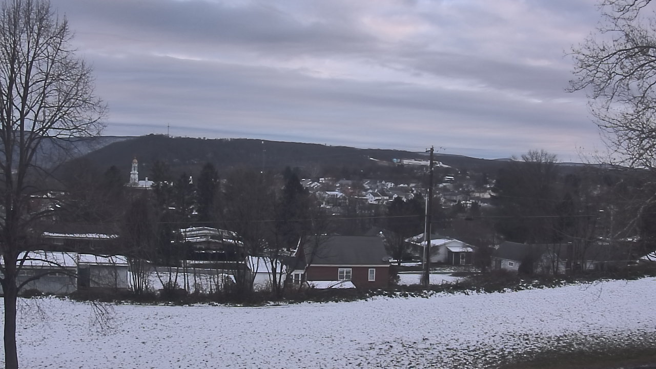 Thumbnail for current weather camera view from Tuscarora JHS in Mifflintown, Pennsylvania