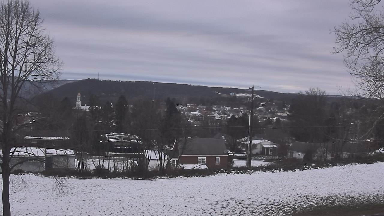 Thumbnail for current weather camera view from Tuscarora JHS in Mifflintown, Pennsylvania