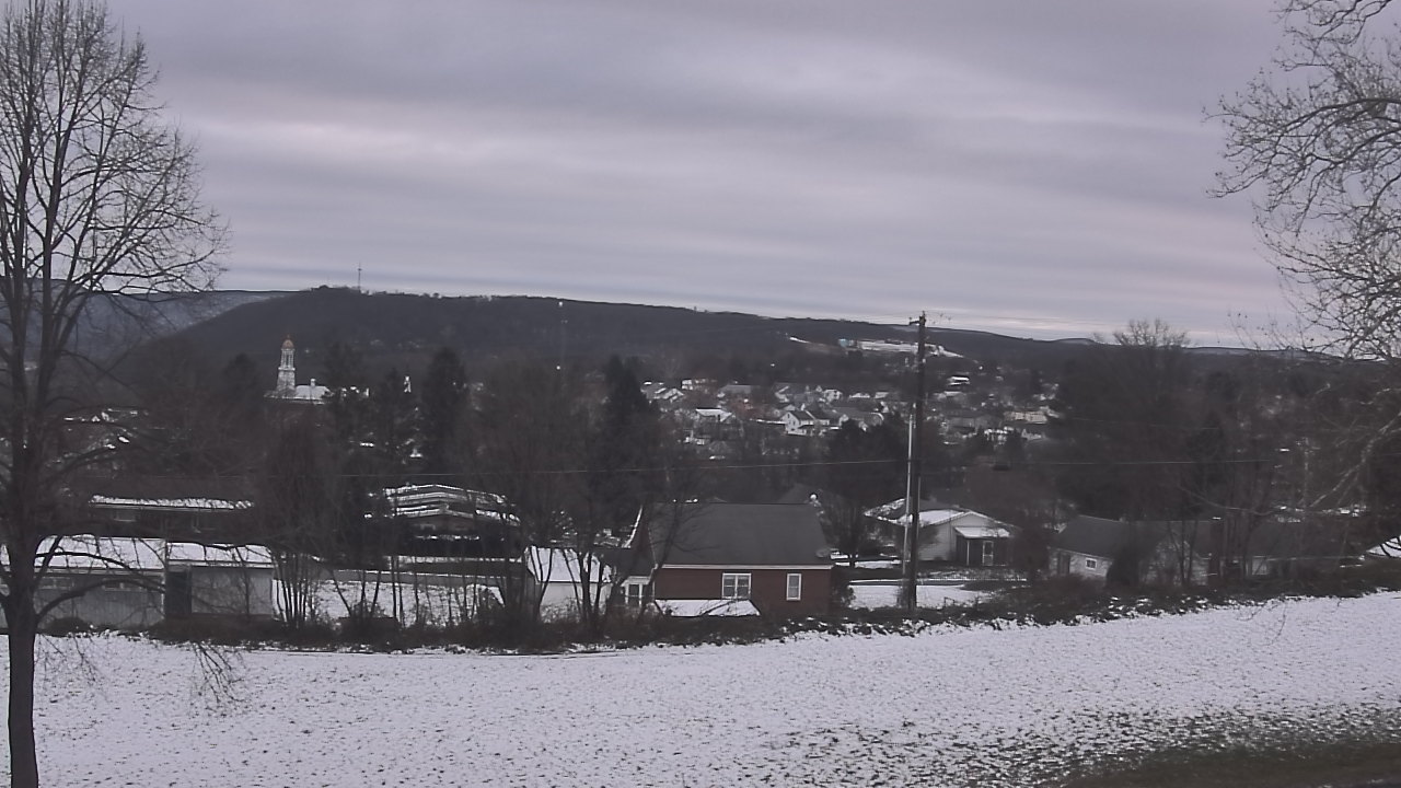 Thumbnail for current weather camera view from Tuscarora JHS in Mifflintown, Pennsylvania