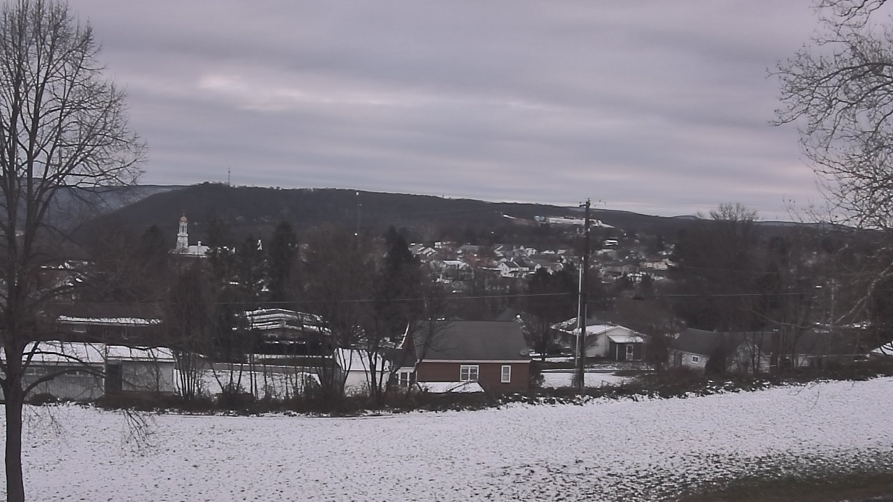Thumbnail for current weather camera view from Tuscarora JHS in Mifflintown, Pennsylvania