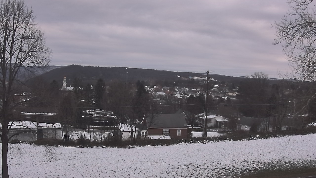 Thumbnail for current weather camera view from Tuscarora JHS in Mifflintown, Pennsylvania