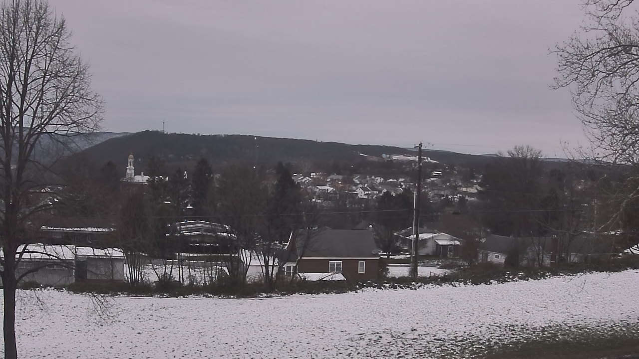 Thumbnail for current weather camera view from Tuscarora JHS in Mifflintown, Pennsylvania