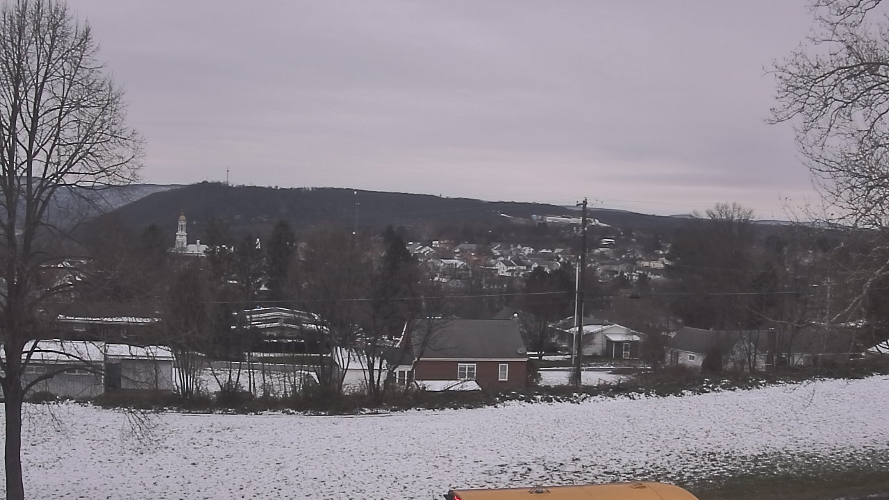 Thumbnail for current weather camera view from Tuscarora JHS in Mifflintown, Pennsylvania