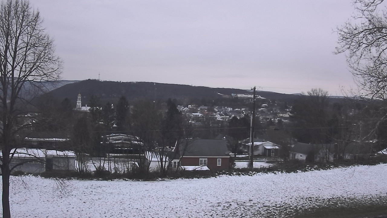 Thumbnail for current weather camera view from Tuscarora JHS in Mifflintown, Pennsylvania
