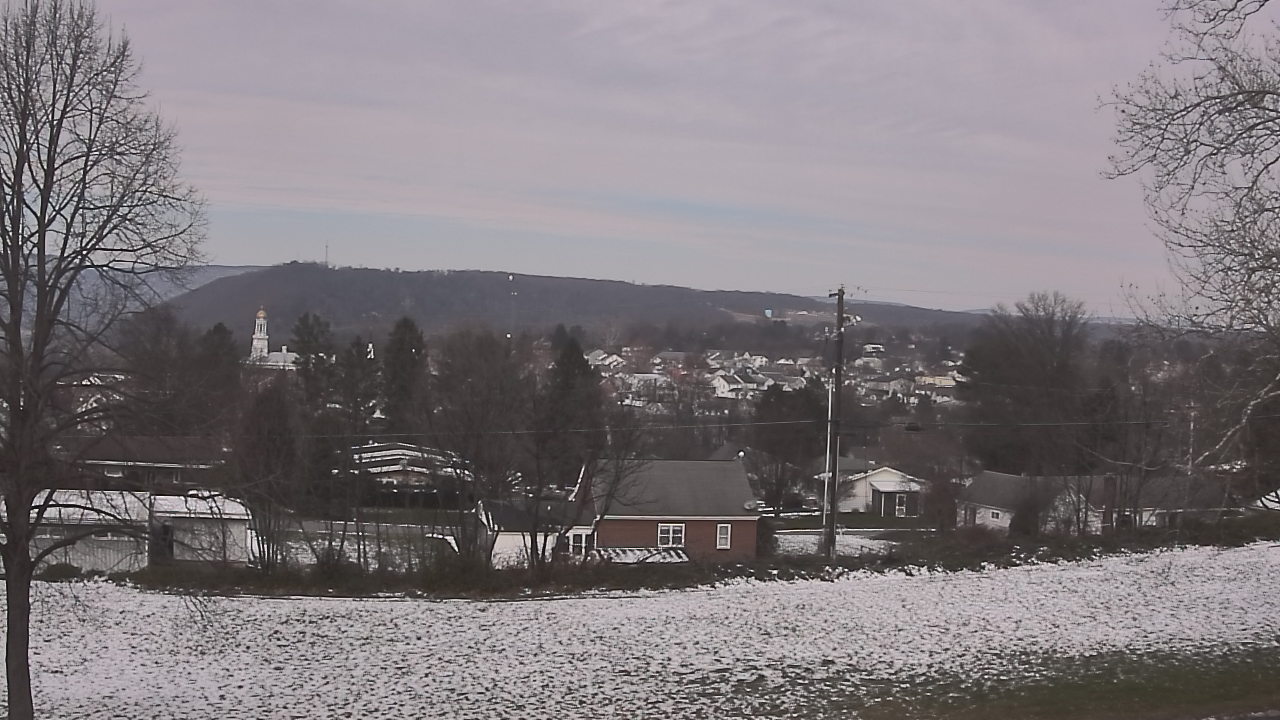 Thumbnail for current weather camera view from Tuscarora JHS in Mifflintown, Pennsylvania