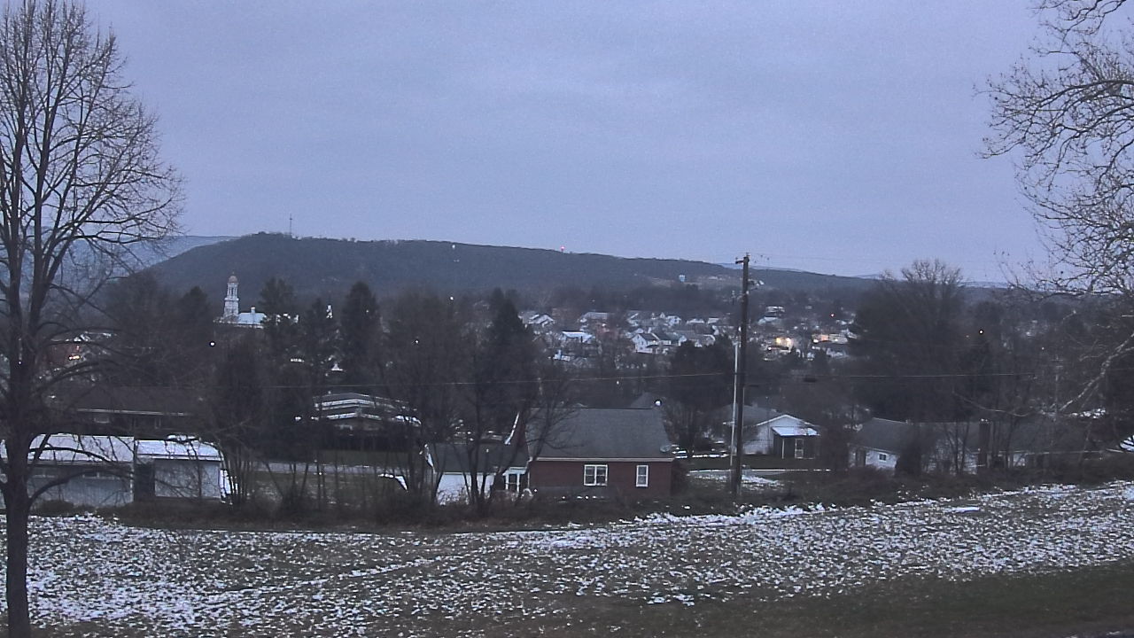 Thumbnail for current weather camera view from Tuscarora JHS in Mifflintown, Pennsylvania