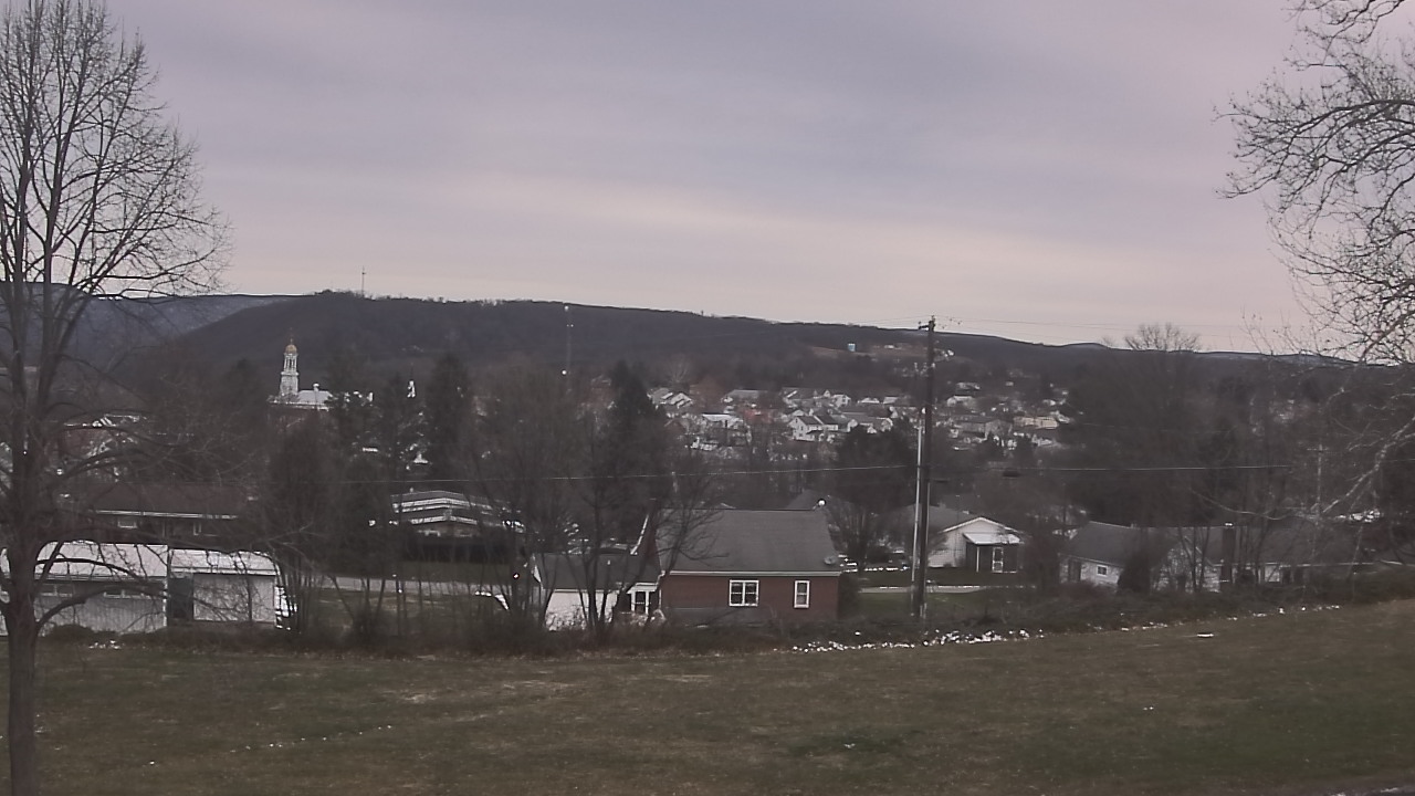 Thumbnail for current weather camera view from Tuscarora JHS in Mifflintown, Pennsylvania