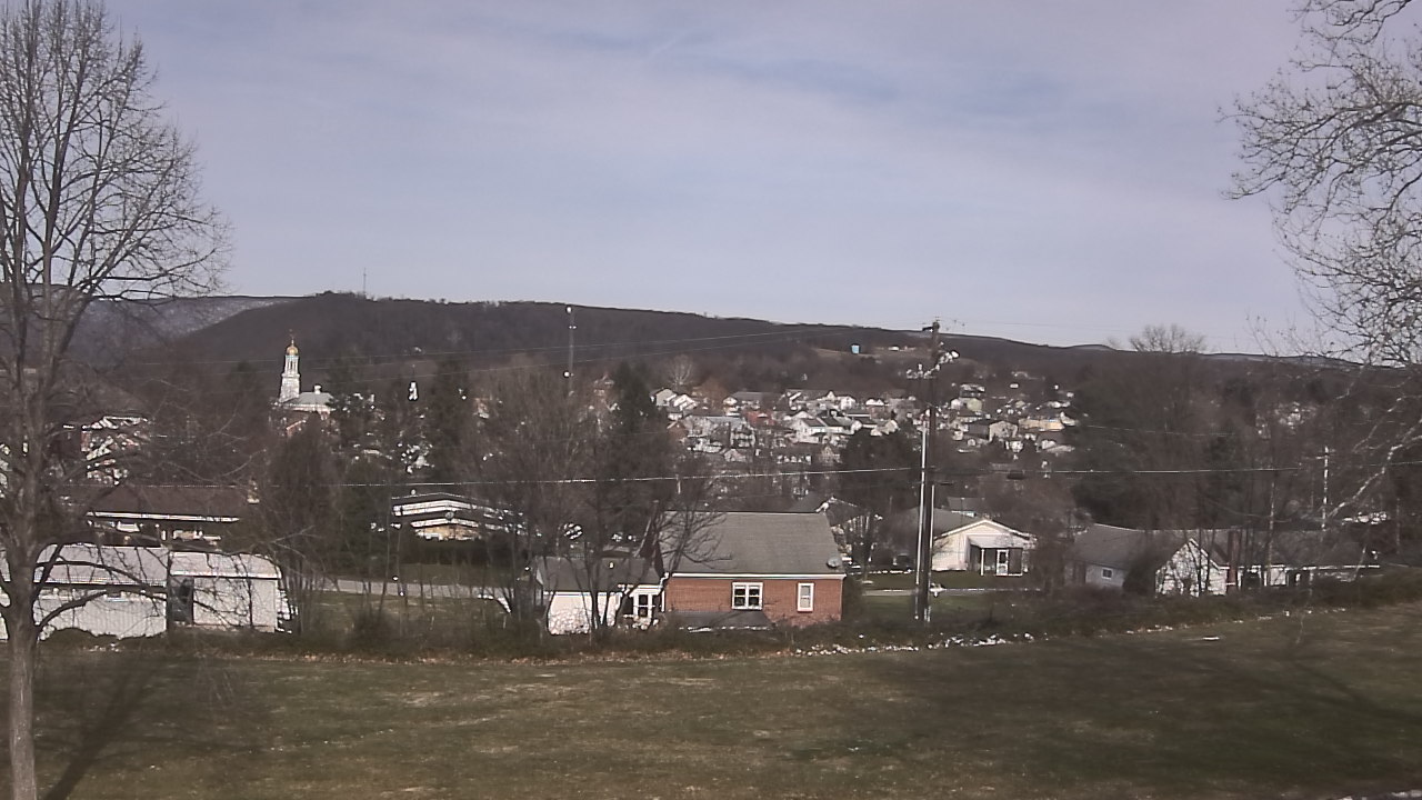 Thumbnail for current weather camera view from Tuscarora JHS in Mifflintown, Pennsylvania
