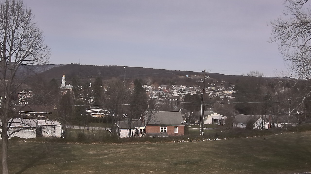 Thumbnail for current weather camera view from Tuscarora JHS in Mifflintown, Pennsylvania