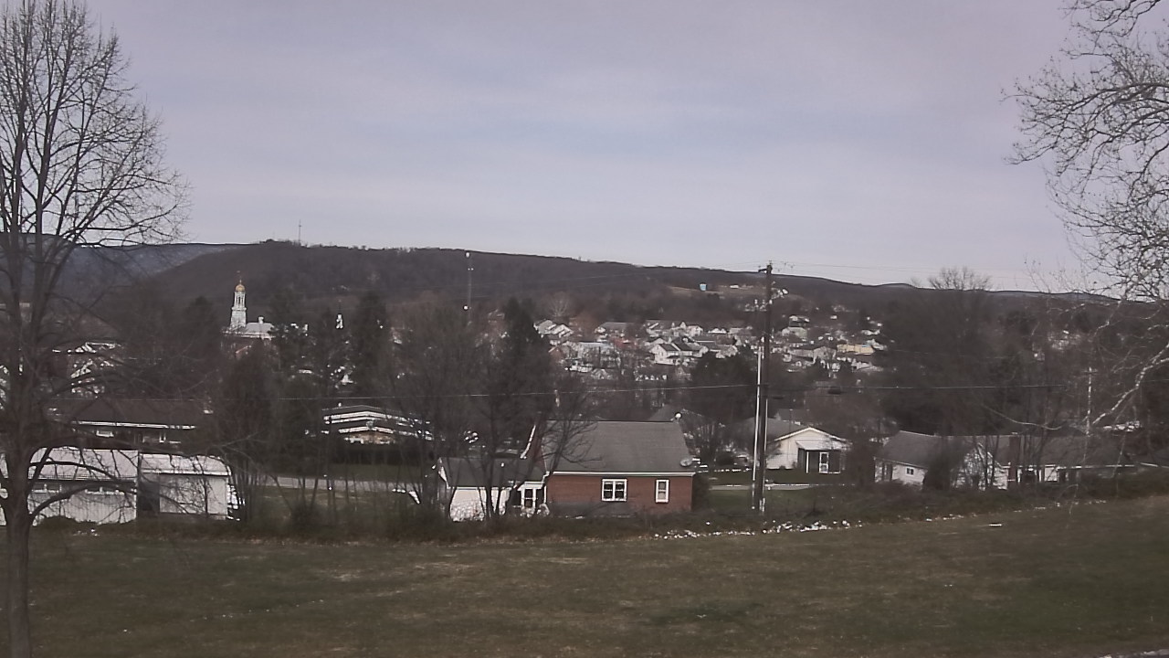 Thumbnail for current weather camera view from Tuscarora JHS in Mifflintown, Pennsylvania