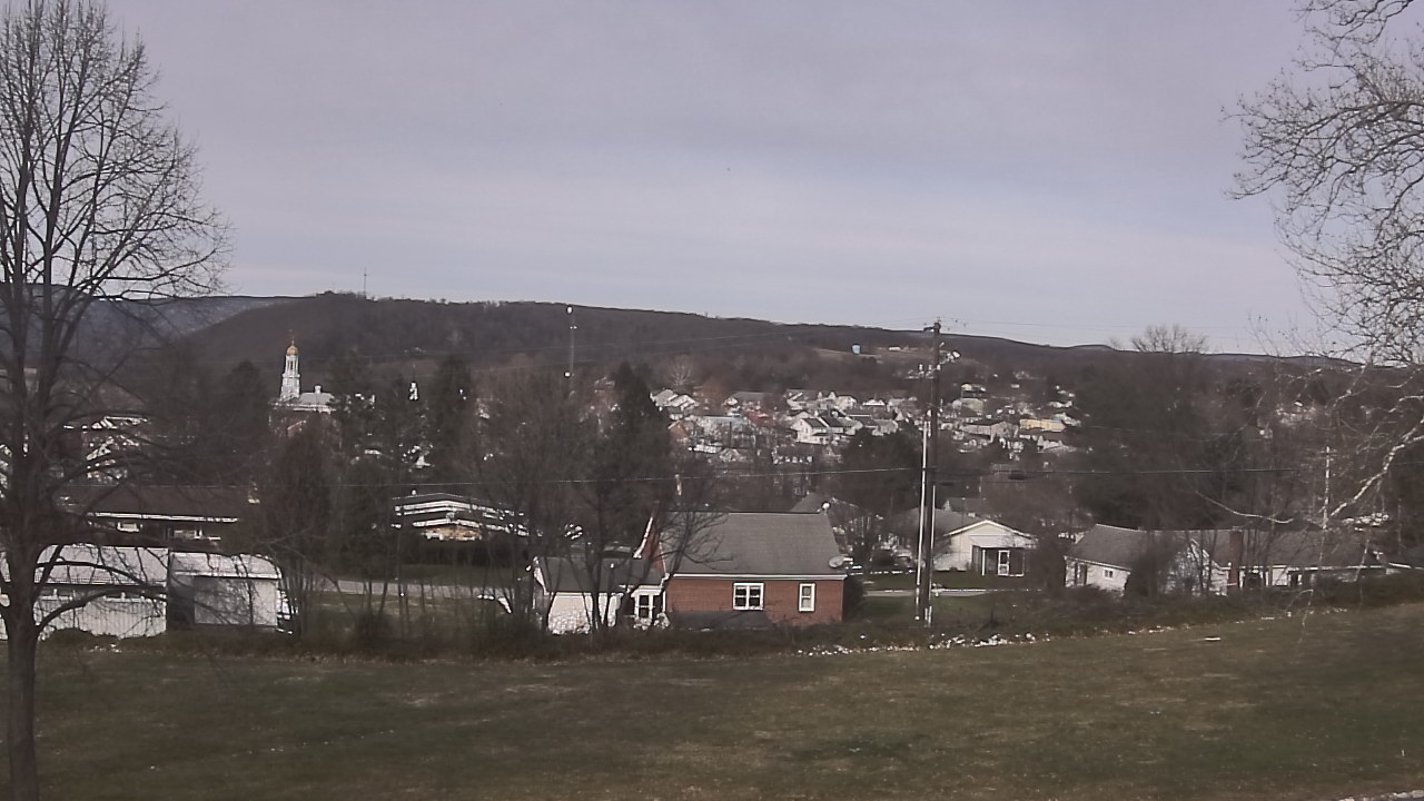 Thumbnail for current weather camera view from Tuscarora JHS in Mifflintown, Pennsylvania