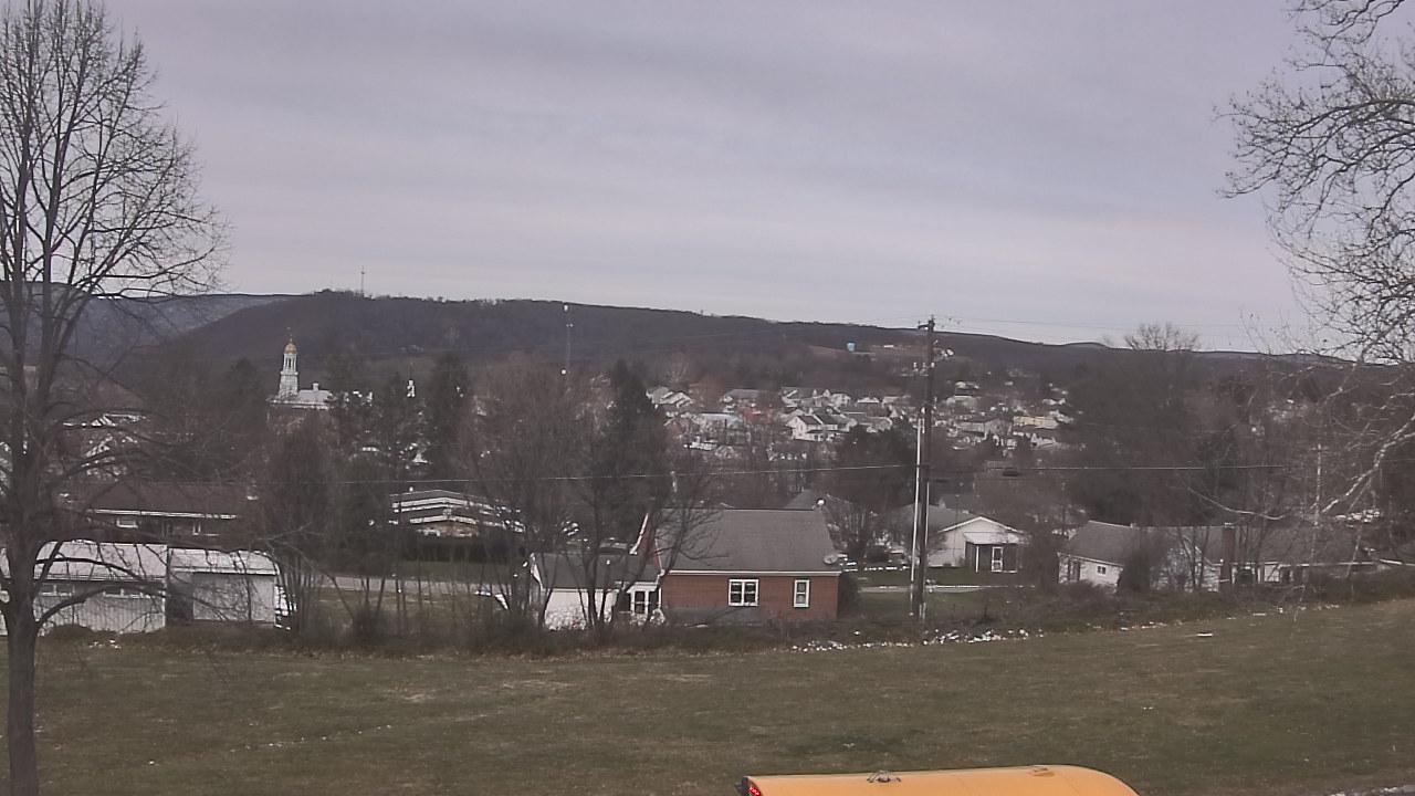 Thumbnail for current weather camera view from Tuscarora JHS in Mifflintown, Pennsylvania