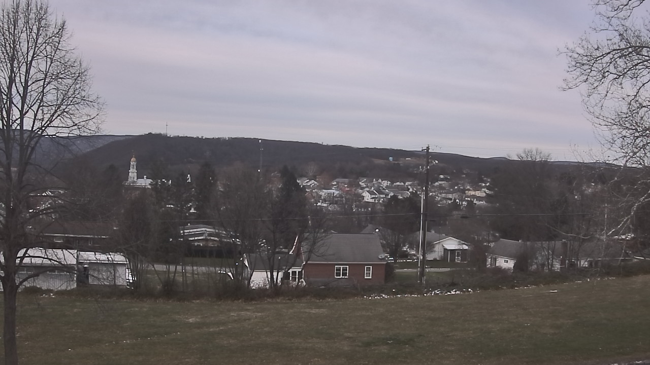 Thumbnail for current weather camera view from Tuscarora JHS in Mifflintown, Pennsylvania