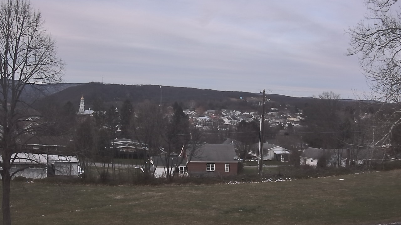 Thumbnail for current weather camera view from Tuscarora JHS in Mifflintown, Pennsylvania