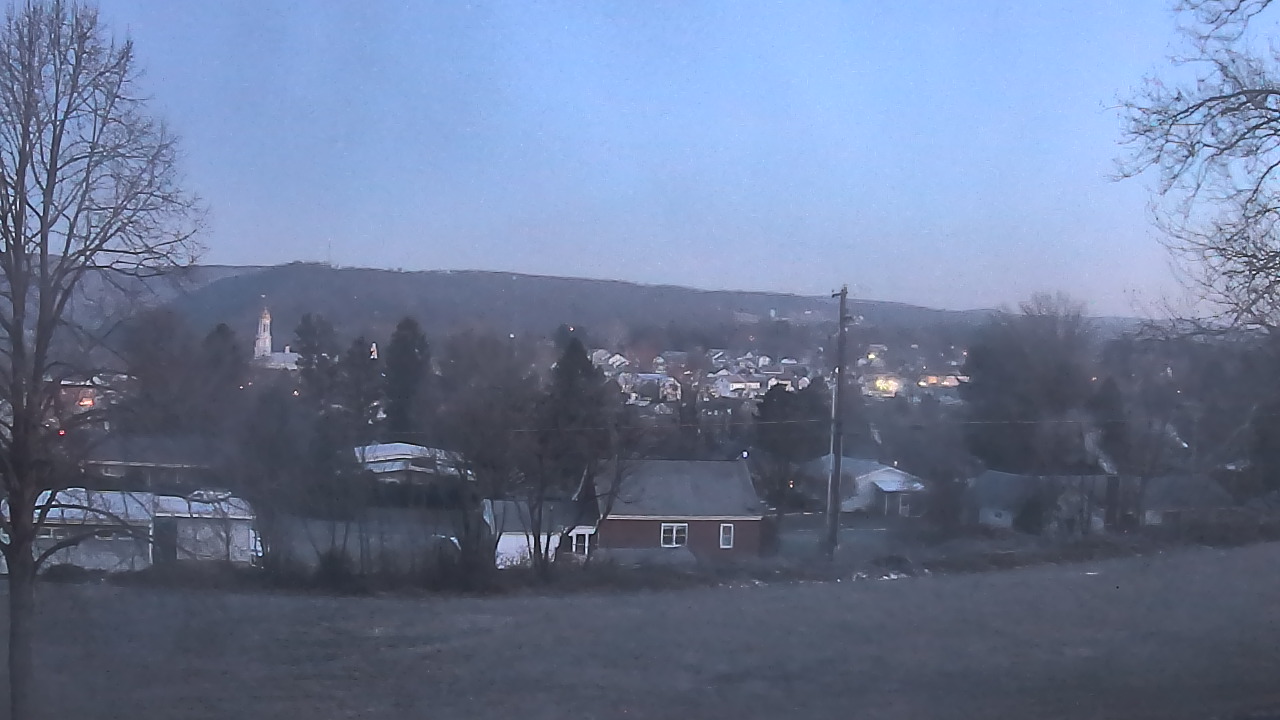 Thumbnail for current weather camera view from Tuscarora JHS in Mifflintown, Pennsylvania
