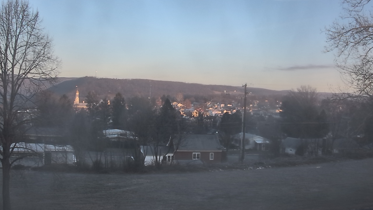 Thumbnail for current weather camera view from Tuscarora JHS in Mifflintown, Pennsylvania