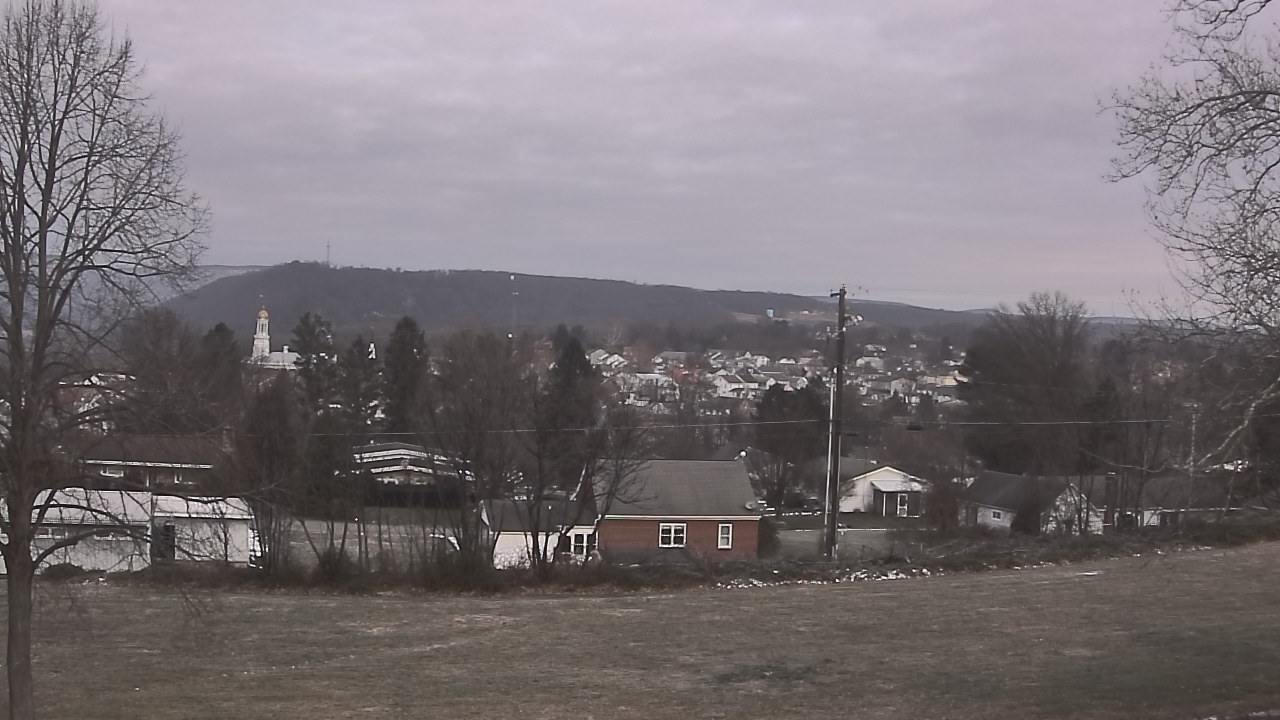 Thumbnail for current weather camera view from Tuscarora JHS in Mifflintown, Pennsylvania