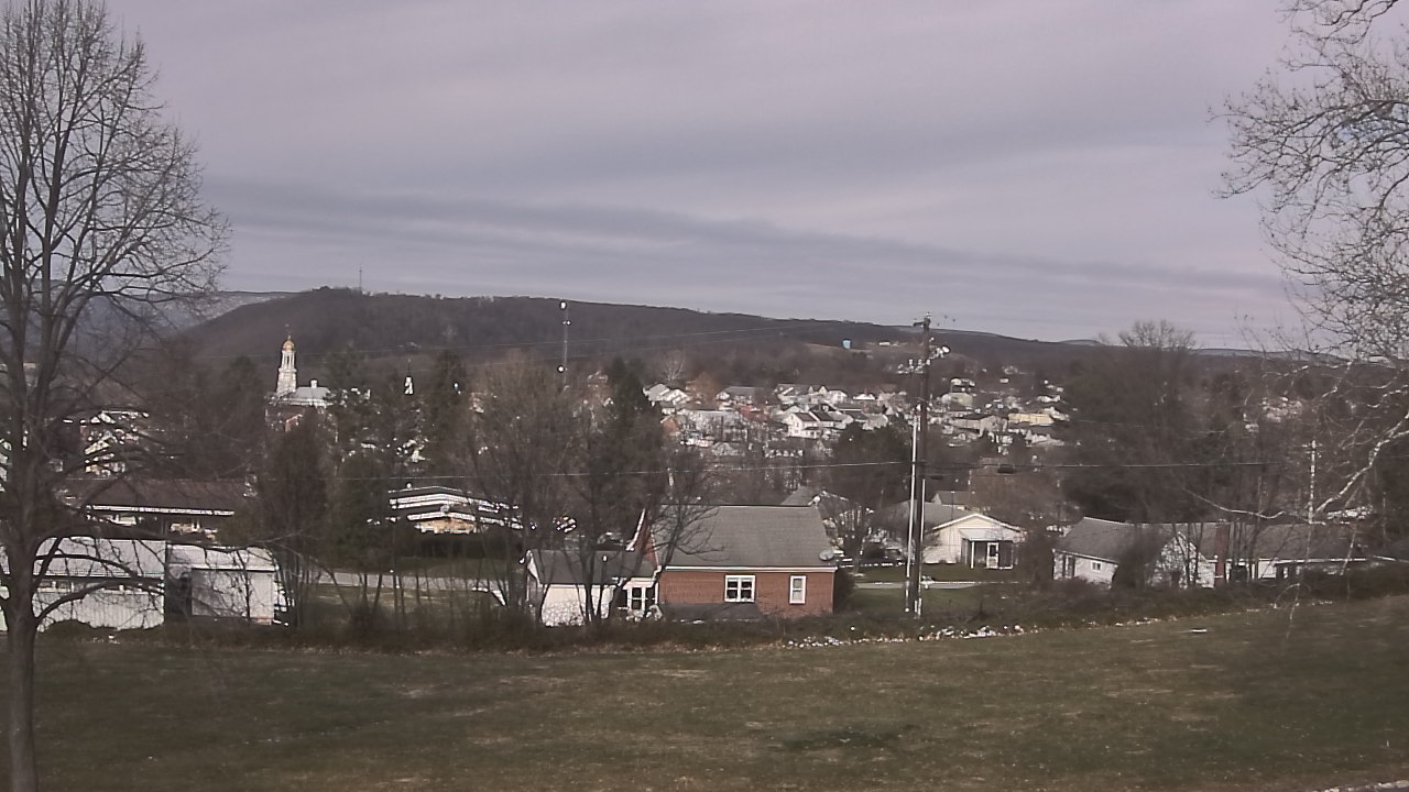Thumbnail for current weather camera view from Tuscarora JHS in Mifflintown, Pennsylvania