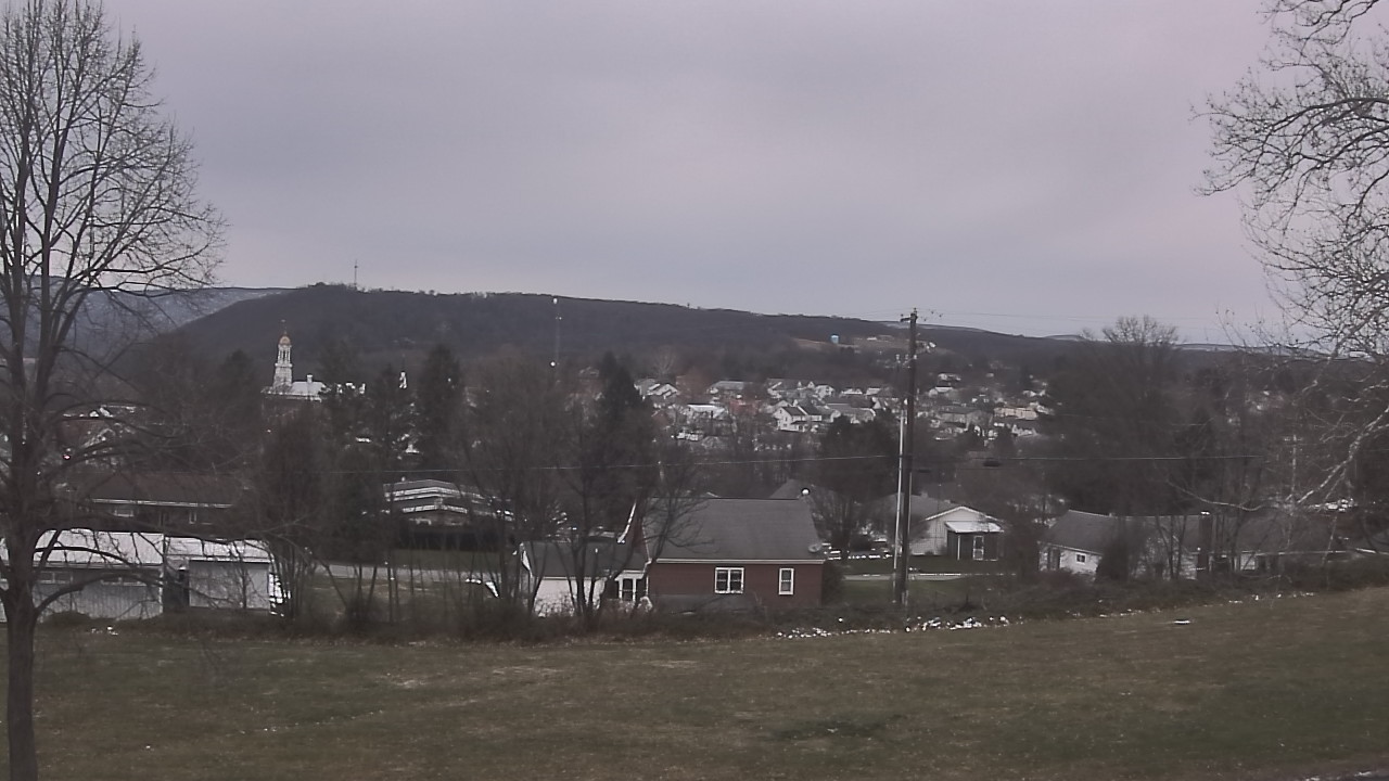 Thumbnail for current weather camera view from Tuscarora JHS in Mifflintown, Pennsylvania