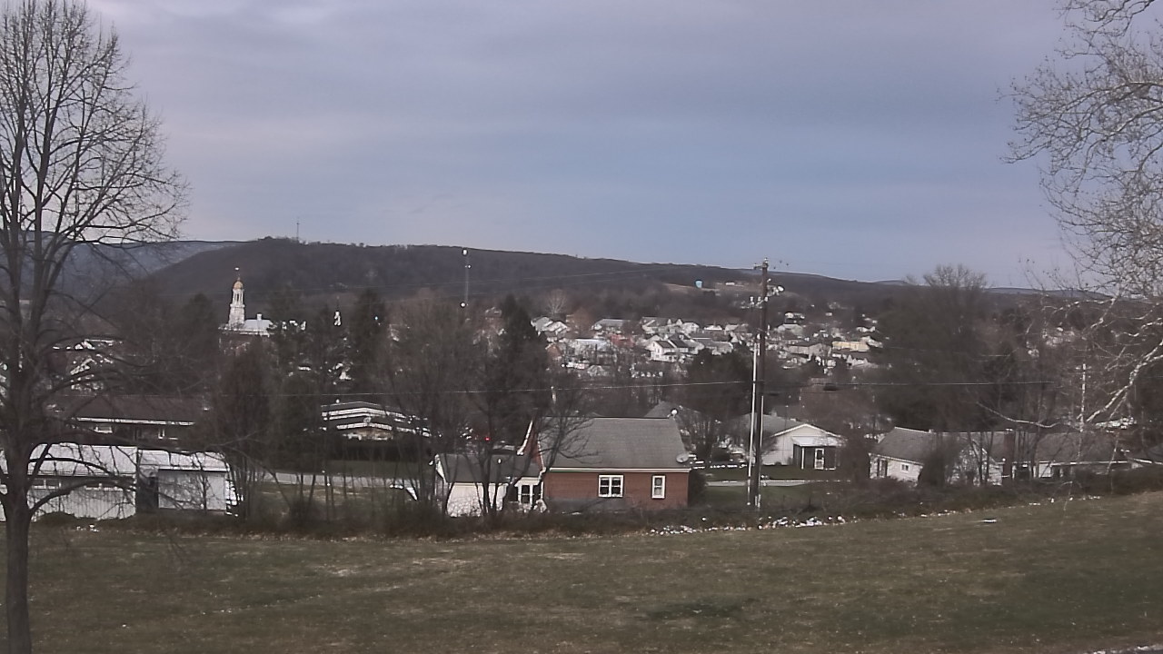 Thumbnail for current weather camera view from Tuscarora JHS in Mifflintown, Pennsylvania