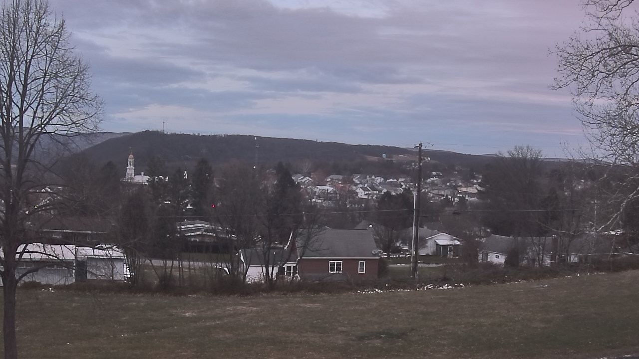 Thumbnail for current weather camera view from Tuscarora JHS in Mifflintown, Pennsylvania
