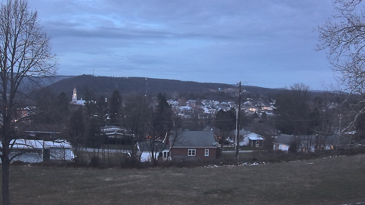 Thumbnail for current weather camera view from Tuscarora JHS in Mifflintown, Pennsylvania