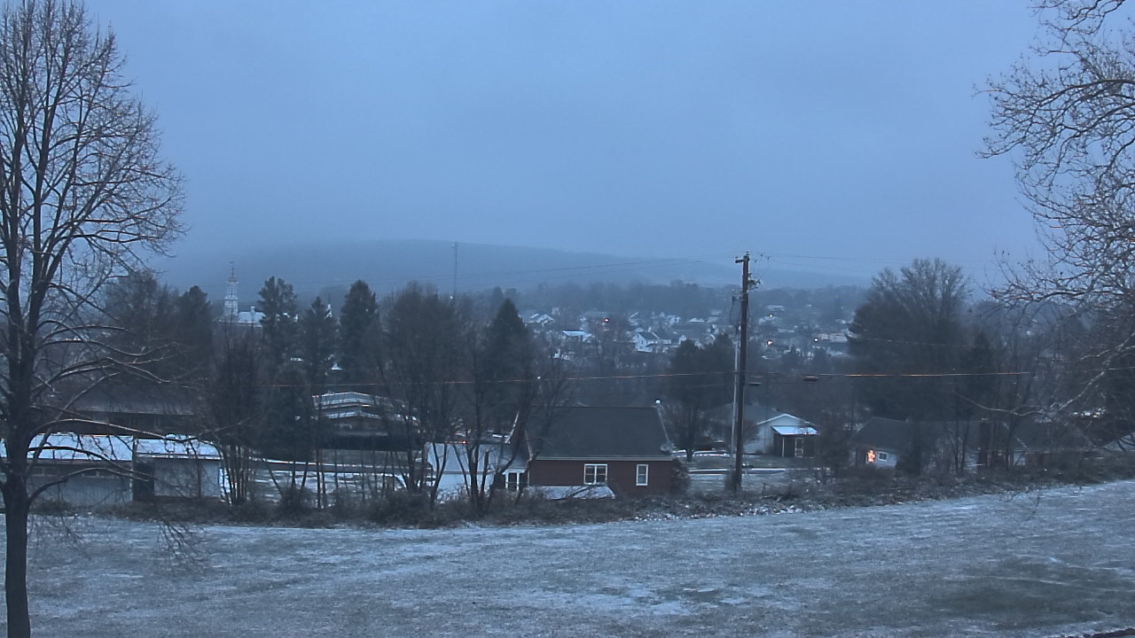 Thumbnail for current weather camera view from Tuscarora JHS in Mifflintown, Pennsylvania