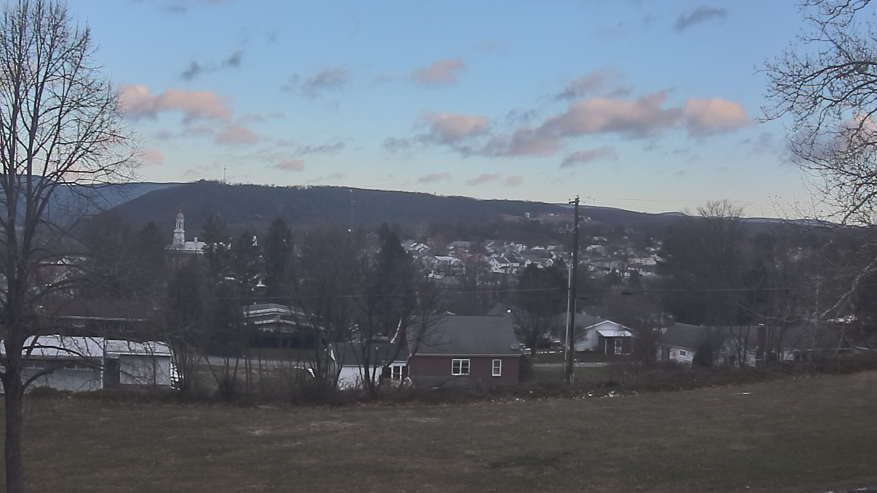 Thumbnail for current weather camera view from Tuscarora JHS in Mifflintown, Pennsylvania