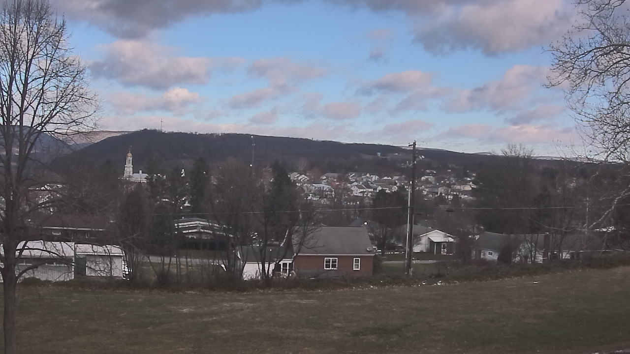 Thumbnail for current weather camera view from Tuscarora JHS in Mifflintown, Pennsylvania