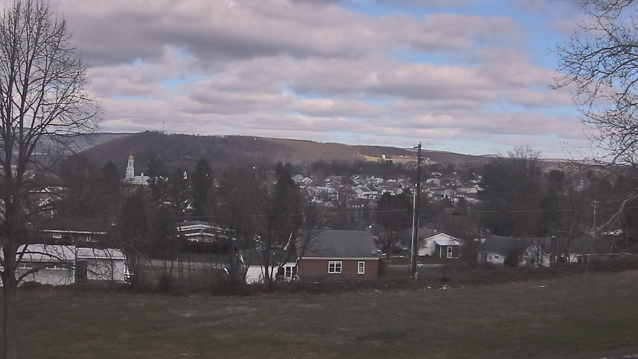 Thumbnail for current weather camera view from Tuscarora JHS in Mifflintown, Pennsylvania