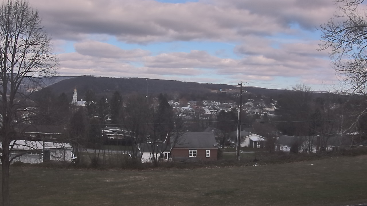 Thumbnail for current weather camera view from Tuscarora JHS in Mifflintown, Pennsylvania
