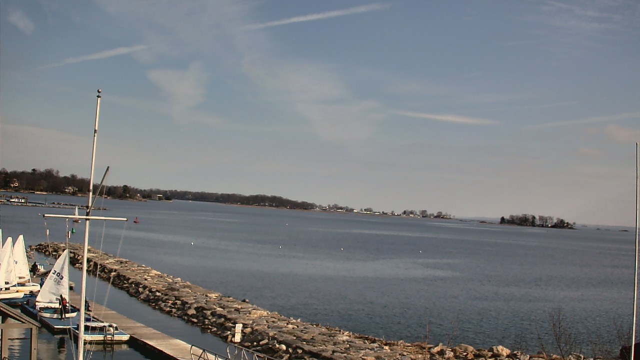 Thumbnail for current weather camera view from Beach Point Club in Mamaroneck, New York