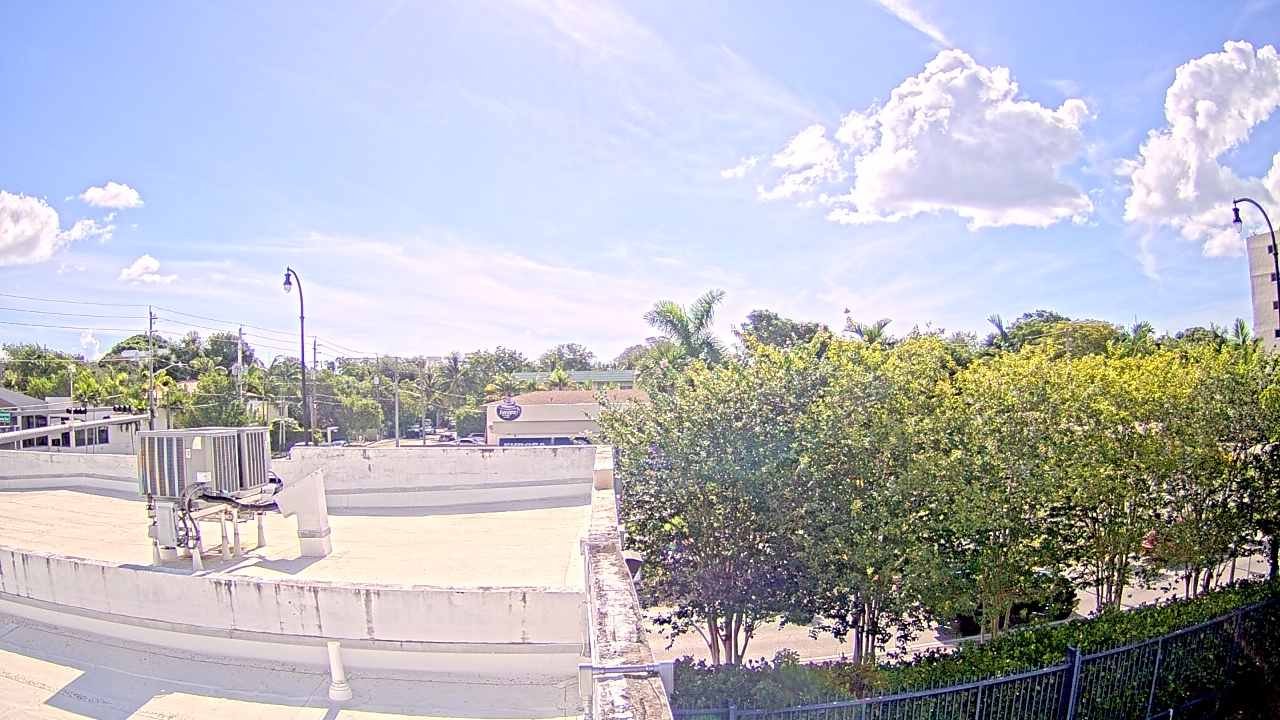 Thumbnail for current weather camera view from Cushman School in Miami, Florida