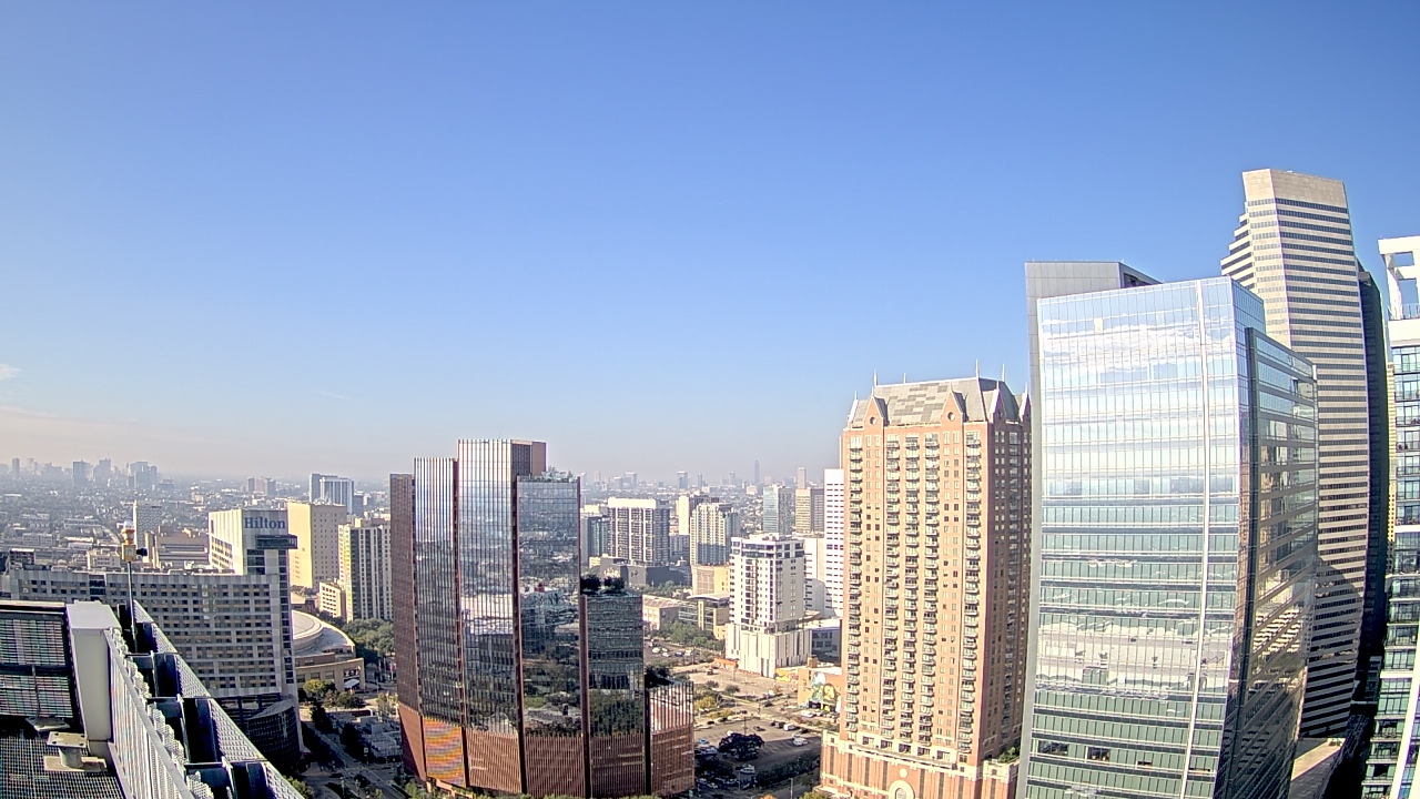 Thumbnail for current weather camera view from Marriott Marquis Houston in Houston, Texas