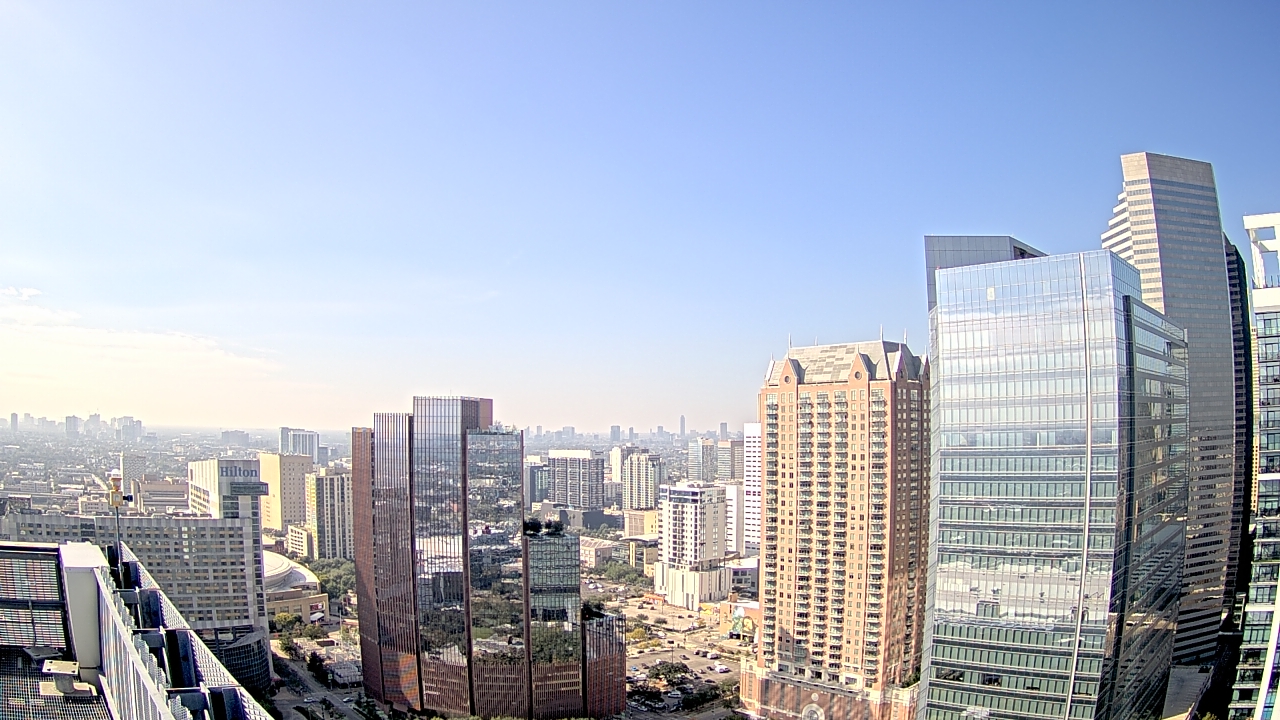 Thumbnail for current weather camera view from Marriott Marquis Houston in Houston, Texas