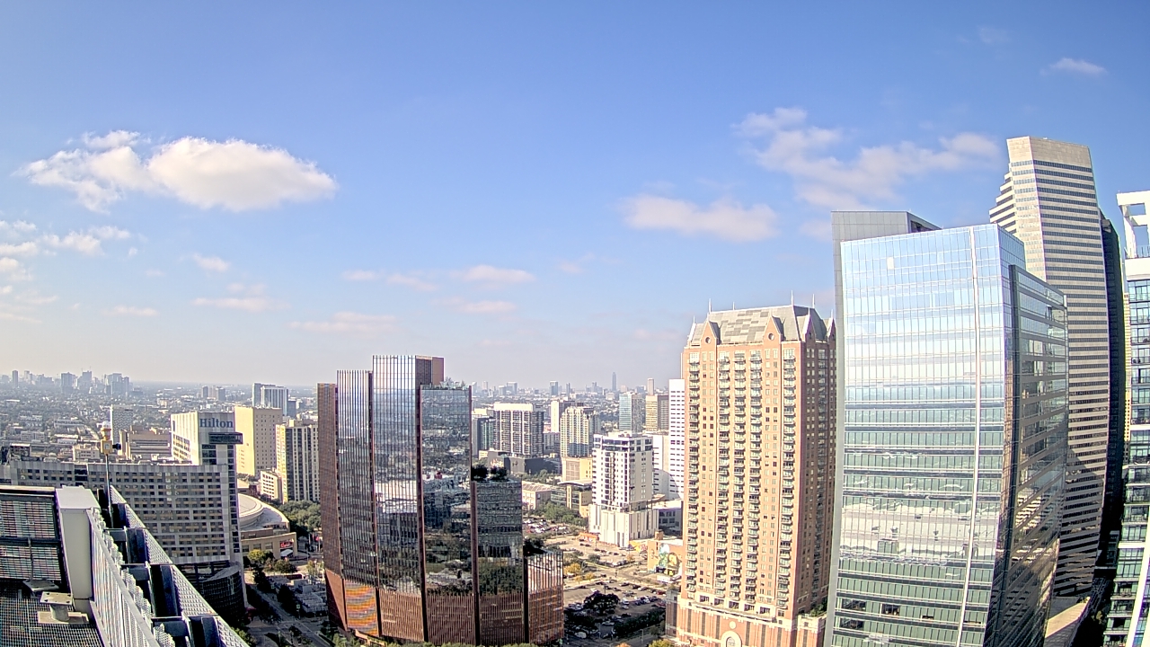 Thumbnail for current weather camera view from Marriott Marquis Houston in Houston, Texas