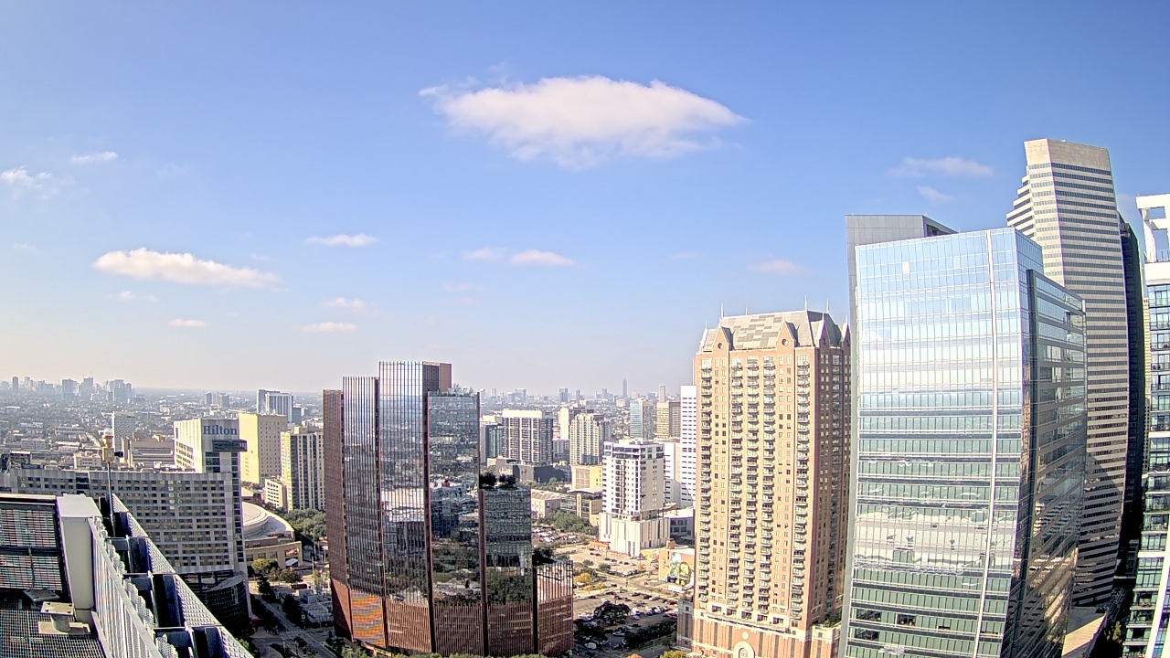 Thumbnail for current weather camera view from Marriott Marquis Houston in Houston, Texas