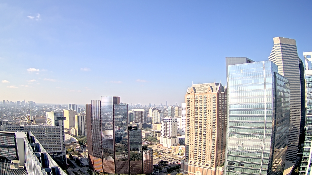 Thumbnail for current weather camera view from Marriott Marquis Houston in Houston, Texas