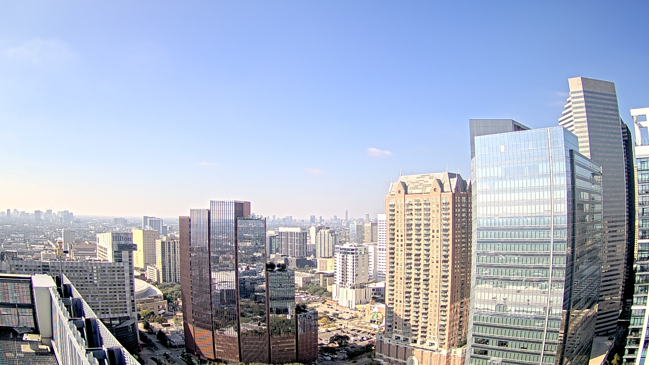 Thumbnail for current weather camera view from Marriott Marquis Houston in Houston, Texas